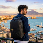 Sprayground Zaino BLACKED OUT EMBOSSED GOLD TOOTH