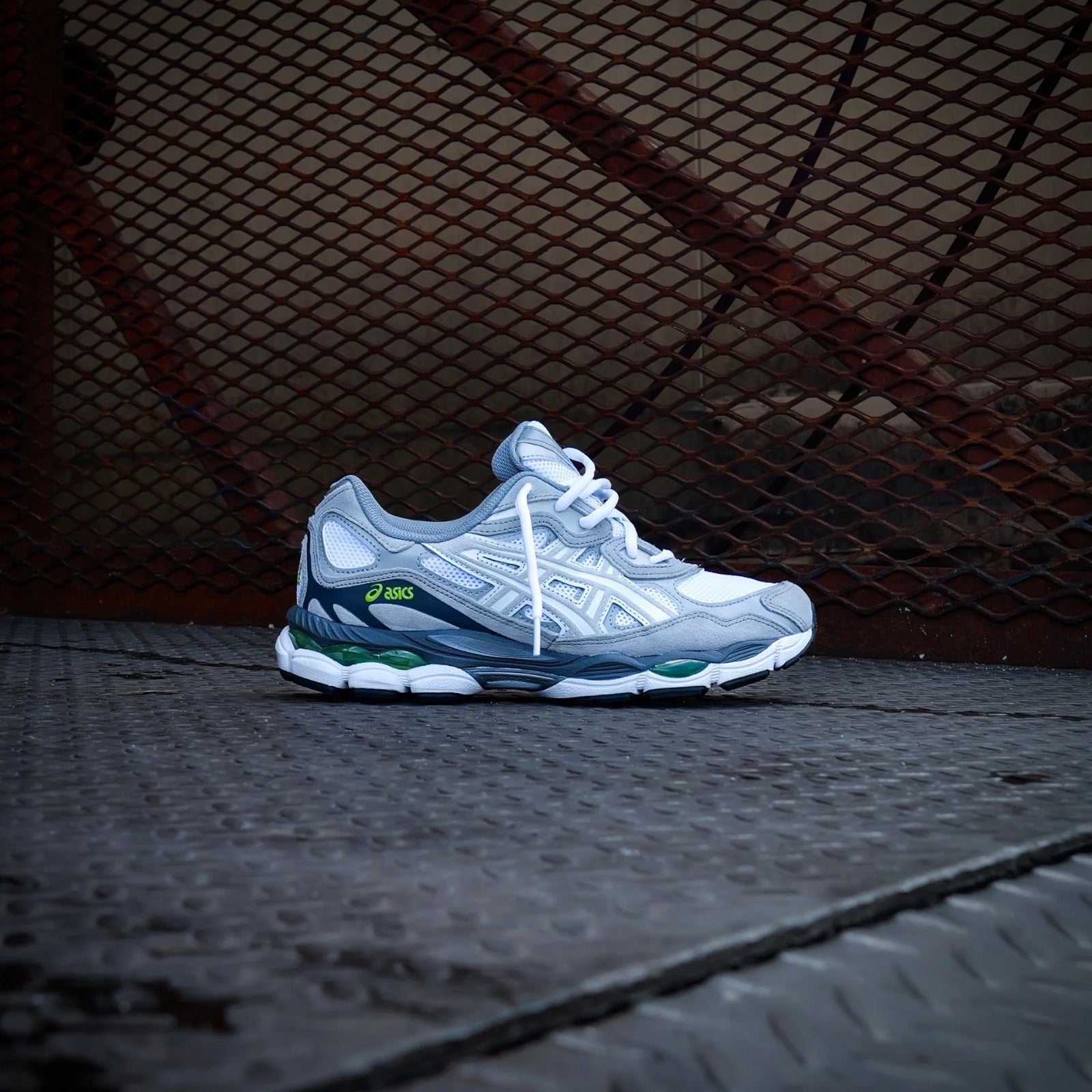 Asics Gel NYC White Glacier Grey