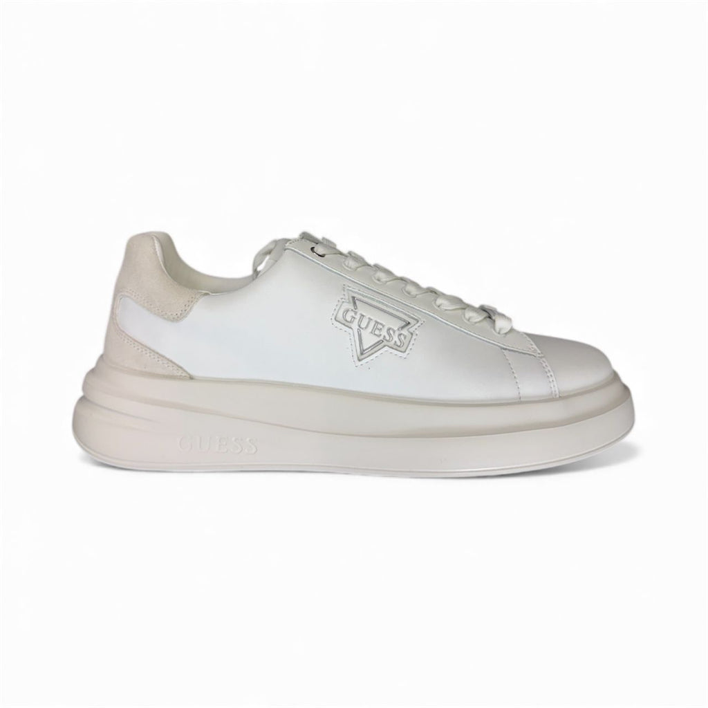 Guess Banlel Bianca Logo Argento Uomo