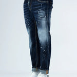 Soldier Jeans Regular Fit New Woll 778B Blu Schizzi