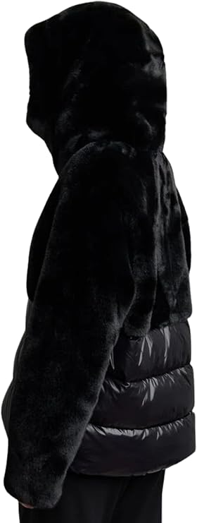 Blauer Fanevil Donna Piumino Pelliccia Nero