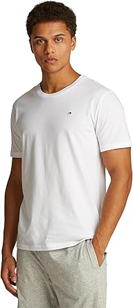 Tommy Hilfigher T-Shirt x3 Intime Bianco Uomo Classica