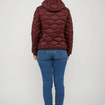 Blauer Piumino Camelia Mogano Donna Strass