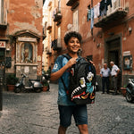 Sprayground Zaino Zio Paperone scrooge counting money back