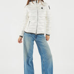 Blauer Piumino Camelia Bianco Donna Strass