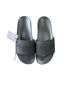 Blauer Ciabatte Mare Jasper Nero
