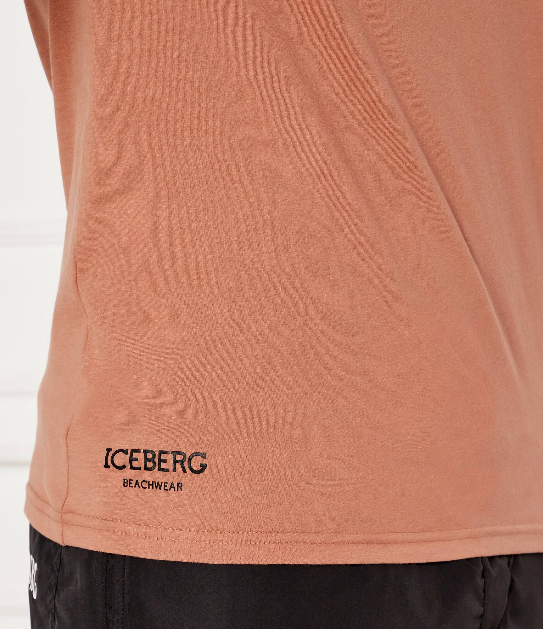 Iceberg T-Shirt Tasman Beige Sun Spell Uomo
