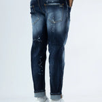 Soldier Jeans Regular Fit New Woll 778B Blu Schizzi