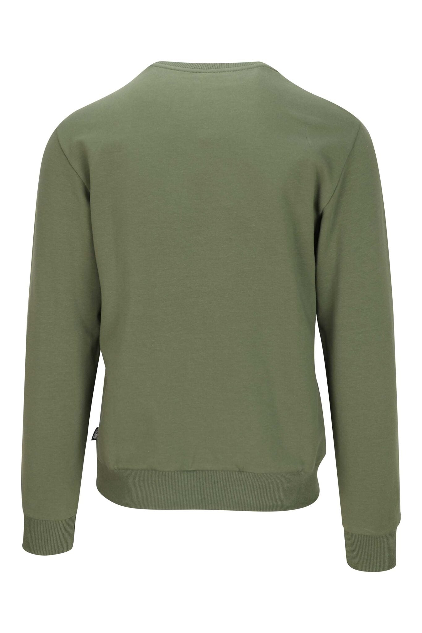 Moschino Felpa Uomo Verde Orsetto Classica in Pile