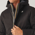 K-way Jacko Twill Marmotta Uomo Nero 2026