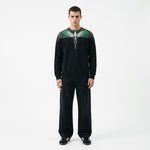 Marcelo Burlon Felpa County of Milan Nera Ali Verde