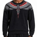 Marcelo Burlon Felpa County of Milan Ali Nera Rossa