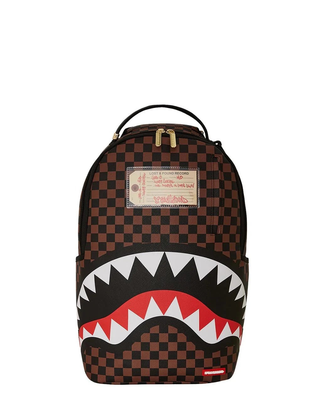 Sprayground Zaino Marrone Lost & Found Record