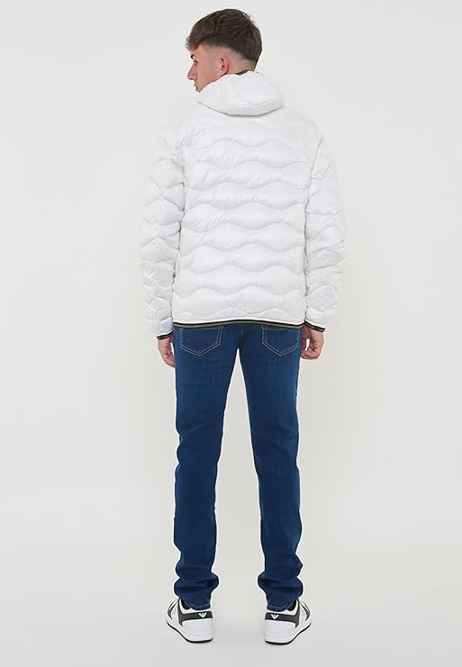 Blauer Piumino Invernale ad Onde Bianco Uomo 2026