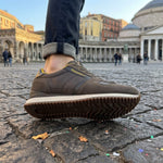 Refrigiwear Sneaker Pelle Ridge Marrone Senape