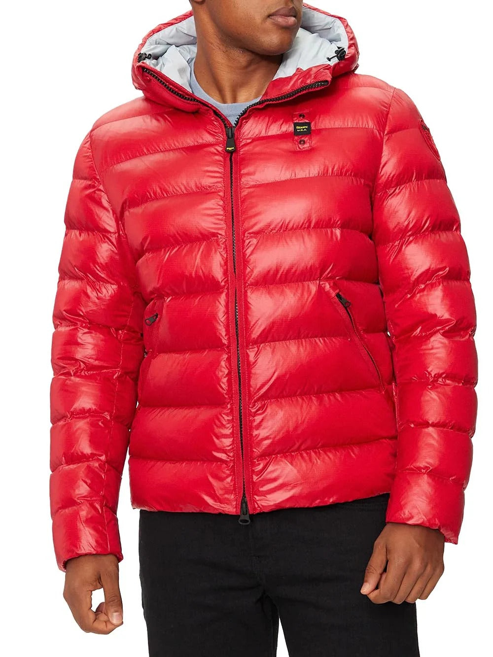 Blauer Giubbino Invernale Uomo Adams Rosso