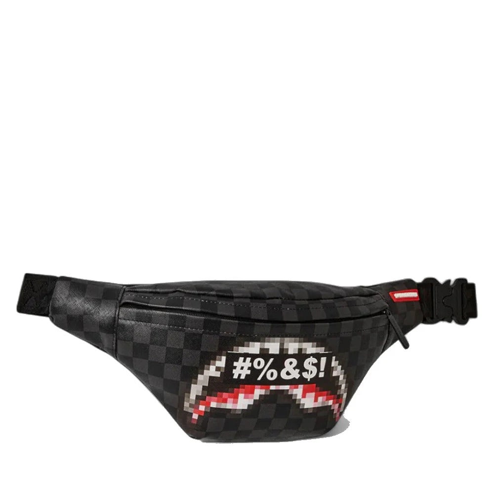 Sprayground Marsupio Censored Nero Unisex