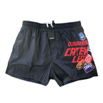 Dsquared2 Costume Mare Short Caten Nero Uomo 2025