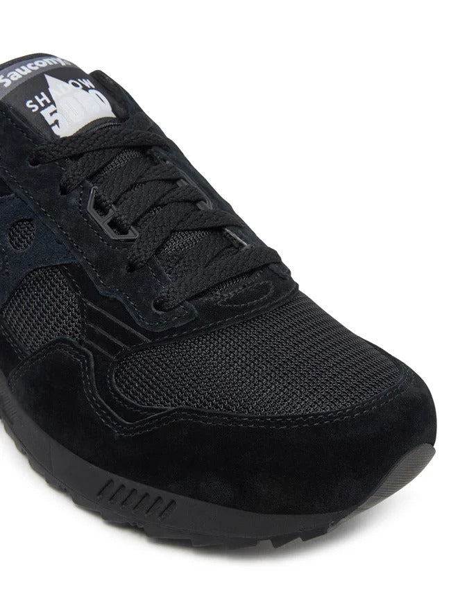 Saucony Shadow 5000 Triple Black Camoscio 2025