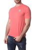 Blauer T-Shirt Corallo Scudetto Uomo