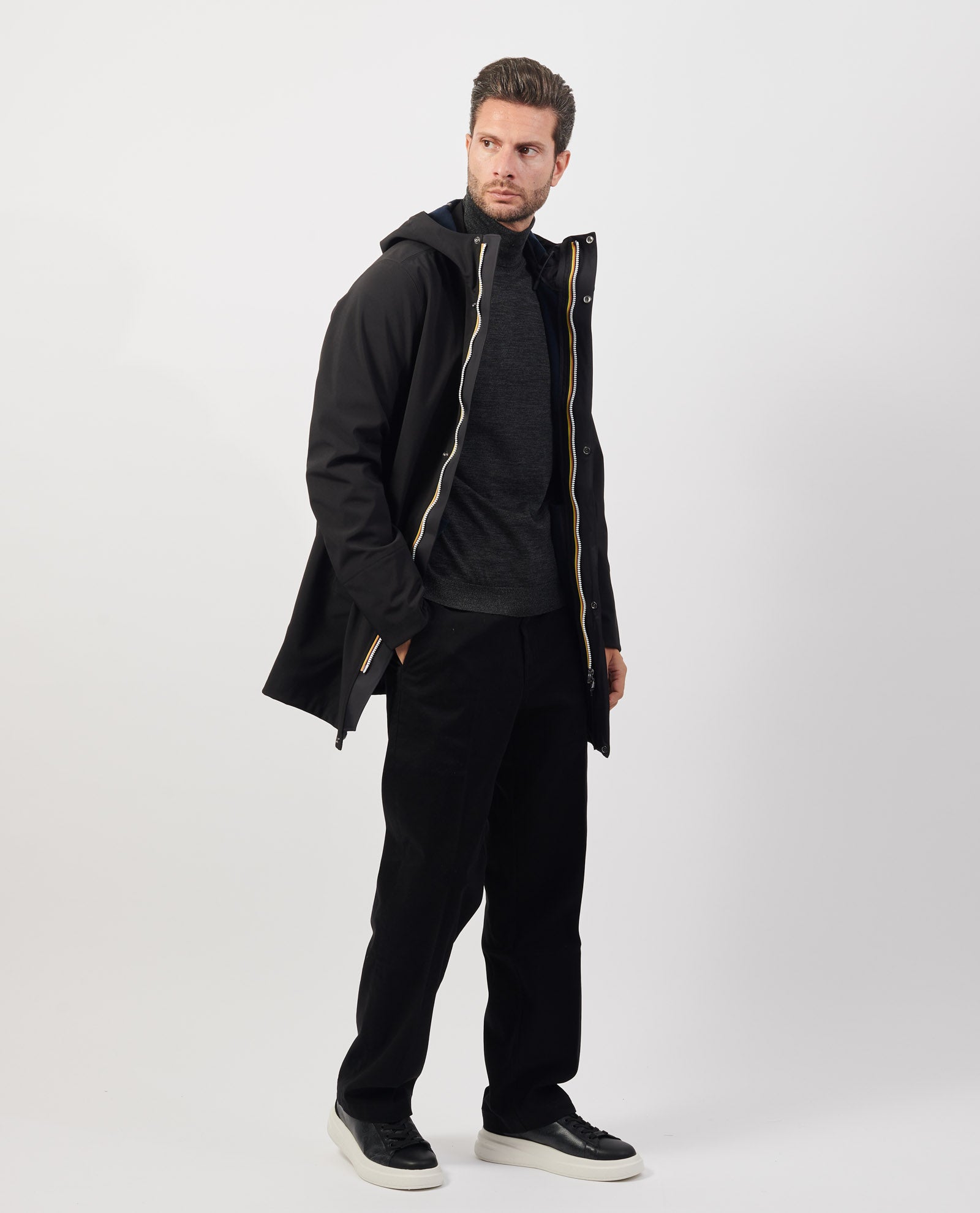 K-way Marlyn Bonded Nero Uomo Invernale 2026