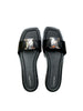 Calvin Klein Sandalo Ciabattine  Nero Wick Argento Donna