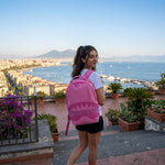 Sprayground Zaino Ghost Drip Rosa Laminato
