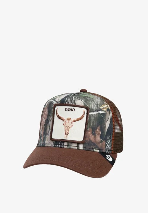 Goorin Bros Cappello Trucker Dead Marrone Militare