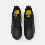 Nike Air Force 1 '07 Black Yellow Uomo