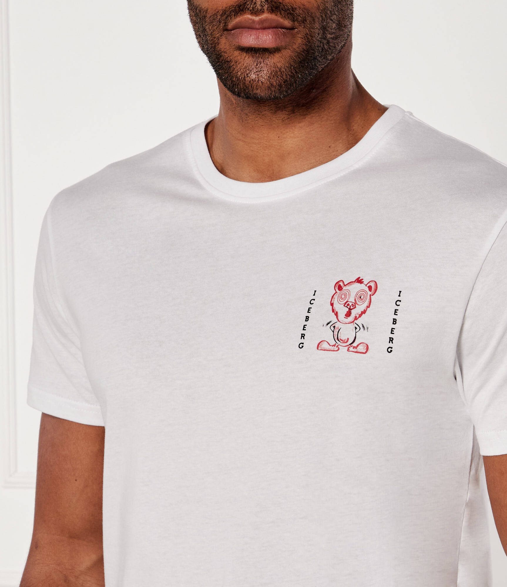 Iceberg T-Shirt Tasman Bianca Sun Spell Uomo