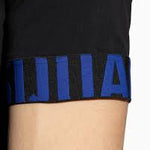 Dsquared2 T-Shirt Mezza Manica Nero Logo Blu