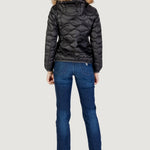 Blauer Piumino Aldie Pelliccia Nero Donna Strass
