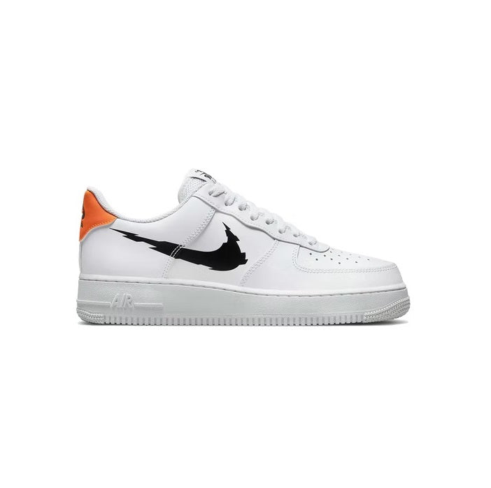 Nike Air Force 1 07 Bianco Nero Arancio