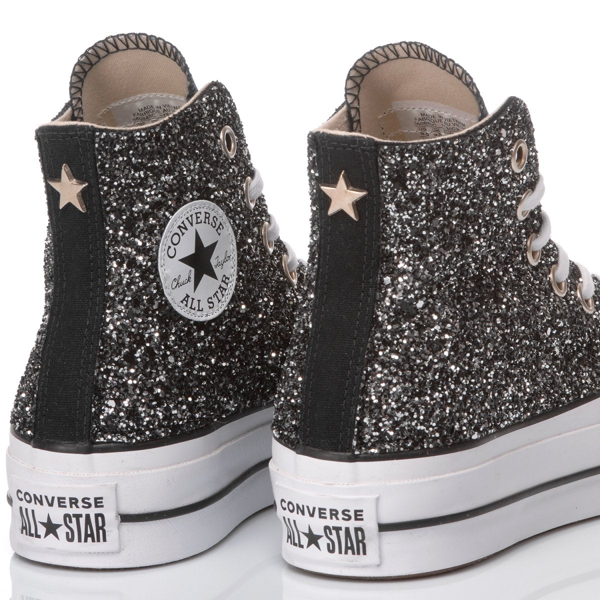 Converse All Star Platform Glitter Chuck Taylor All Star Lift