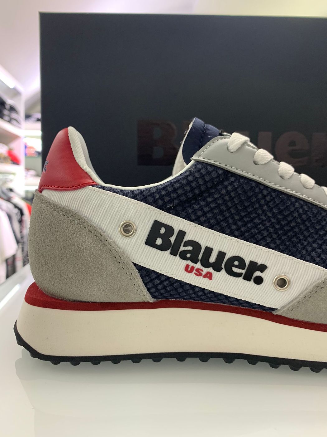 Blauer Delta Grigio Blu Rosso