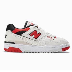 New Balance 550 Beige Rosso Nero