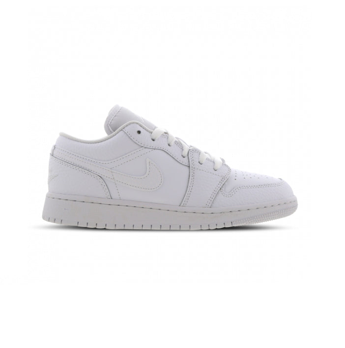 Nike Air Jordan 1 Low GS Triple White