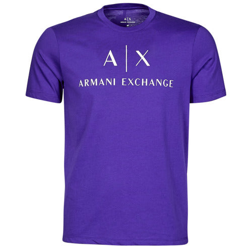 Armani Exchange T-Shirt Regular Fit Blu Royal