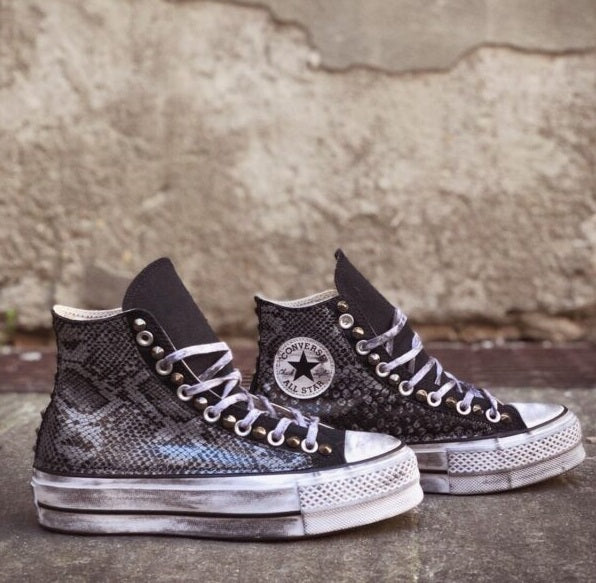 Scarpe Converse Nere Converse Con Borchie Prezzo Star Platform All