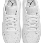 Nike Air Jordan 1 Low GS Triple White