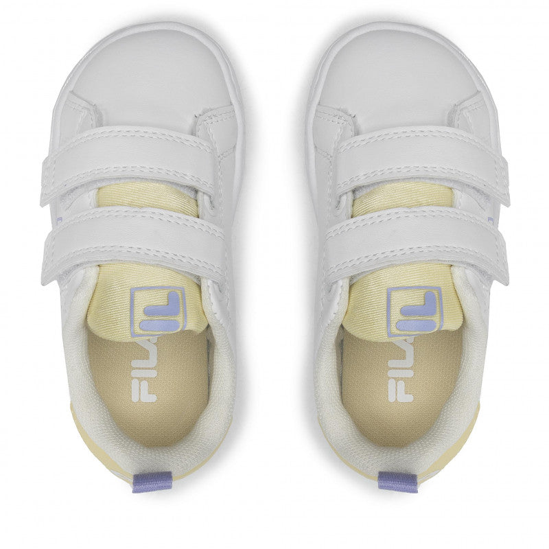 Fila Crosscourt 2 NT Velcro Bianco Giallo FFK0010 13072