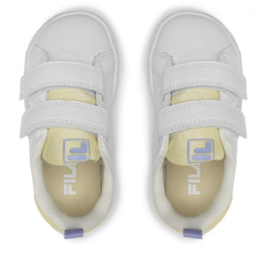 Fila Crosscourt 2 NT Velcro Bianco Giallo FFK0010 13072