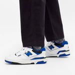 New Balance 550 Bianco Blu Elettrico