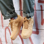 Nike Air Force 1 '07 WB Marrone Camoscio