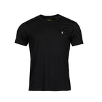 Polo Ralph Lauren T-Shirt Nero Logo Bianco