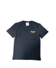 Moschino T-Shirt Mezza Manica Nera Logo Gold