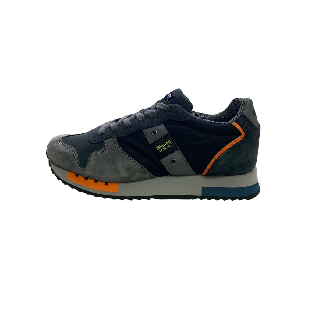 Blauer Queens Waxed Blu inserto Grigio Scuro