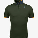 K-way Vincent Contrast Stretch Verde Torba