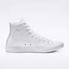 Converse Chuck Taylor Monochrome Bianca Pelle 1T406