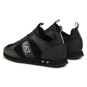 EA7 Sneakers Emporio Armani Triple Black Pelle Suede